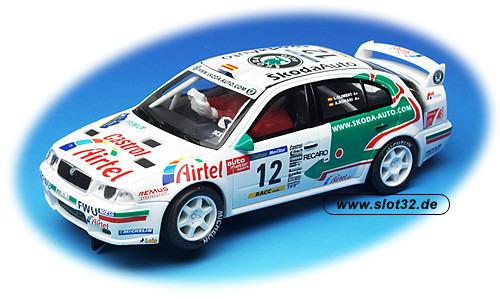 SCX Skoda Oktavia WRC Airtel # 12